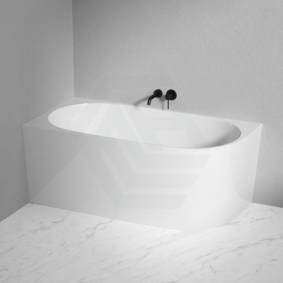 1485/1680mm Nerida Back to Wall Bathtub Left Corner MH-CEC / IF-NER