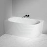1485/1680mm Nerida Back to Wall Bathtub Left Corner MH-CEC / IF-NER