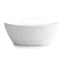 1500/1660mm Evie Oval Bathtub Freestanding Acrylic Matt White No Overflow