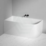 1500/1700mm Ellie Bathtub Left Corner Back to Wall