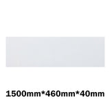 20Mm/40Mm Thick Gloss Silk White Stone Top For Above Counter Basins 450-1800Mm 1500Mm X 460Mm / 40Mm