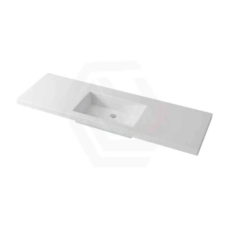 1500X465X135Mm Poly Top For Bathroom Vanity Single Bowl 1 Tap Hole No Overflow Tops