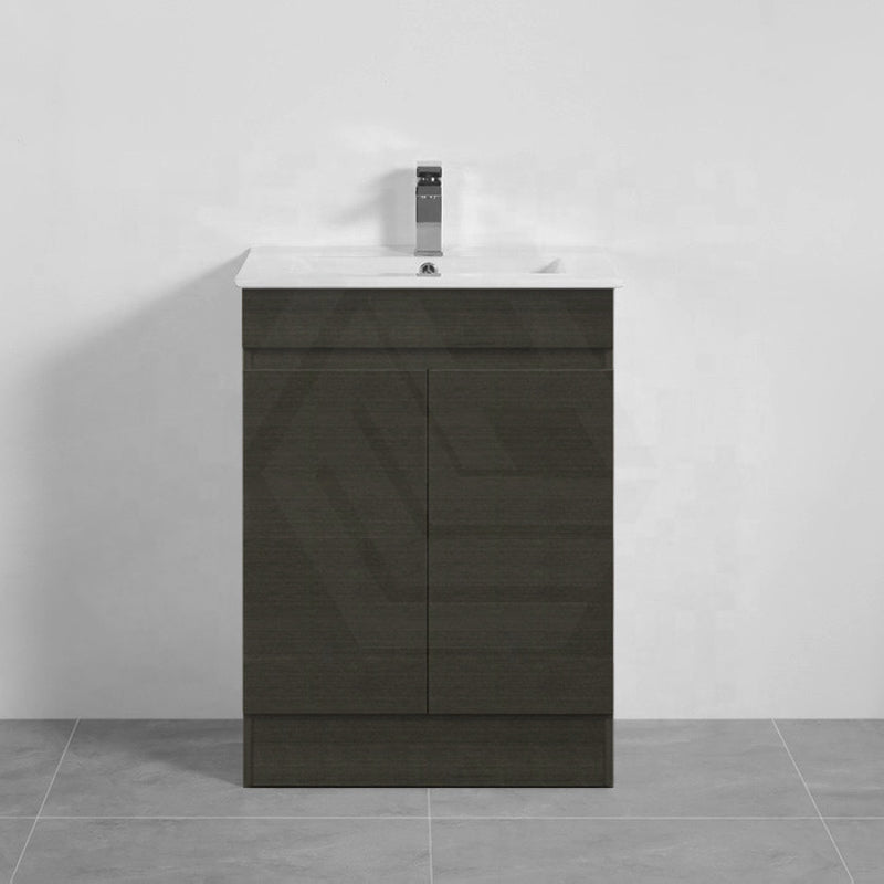 600Mm Narrow Freestanding Bathroom Vanity With Kickboard 2-Door Multi-Colour Cabinet Only Vanities