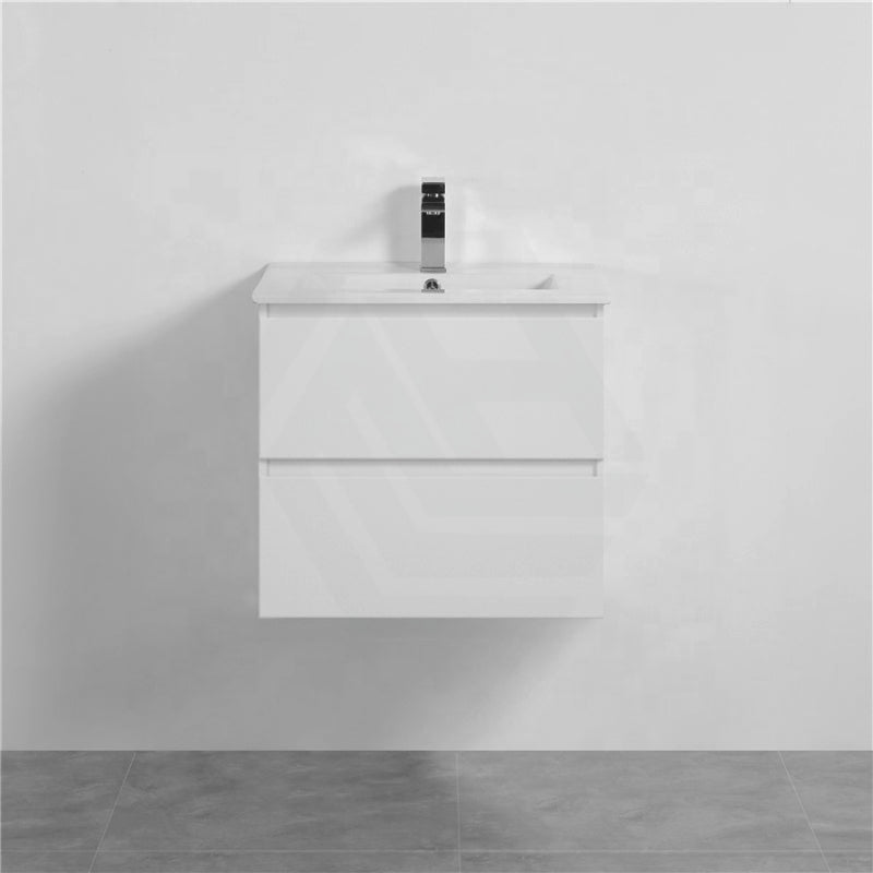 2-Drawer Wall Hung Bathroom Floating Vanity Single Bowl Multi-Colour Cabinet Only Vanities