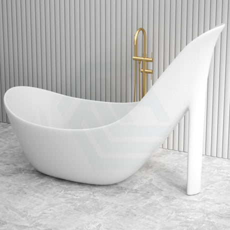 2000X800X1550mm Mila High Heel Bathtub Freestanding Acrylic Gloss White No Overflow Bathtubs