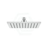 200Mm 8 Inch Solid Brass Square Chrome Led Rainfall Shower Head Heads
