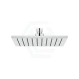 200Mm 8 Inch Solid Brass Square Chrome Led Rainfall Shower Head Heads