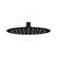200Mm 8 Inch Stainless Steel 304 Black Super-Slim Round Rainfall Shower Head Heads