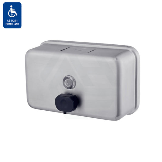 Liquid Soap Dispenser Stainless Steel White