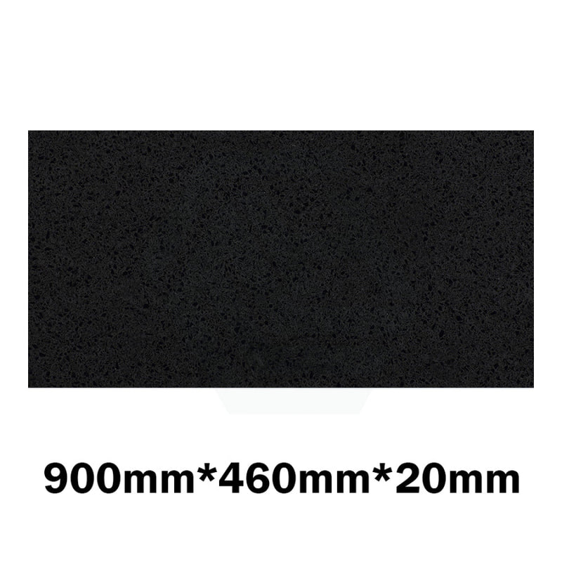 Gloss Ink Black Stone Top For Above Counter Basins 600/750/900/1200/1500/1800Mmx460X20Mm 900Mm