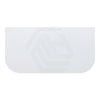 20/40Mm Curved Edge Stone Top For Above Counter Basin Gloss Silk White 600-1500Mm Vanity Tops