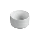 220X220X130Mm Above Counter Mini Round Ceramic Basin Gloss White For Bathroom