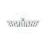 250Mm 10 Inch Square Chrome Rainfall Shower Head Solid Brass & Stainless Steel Heads