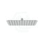 250Mm 10 Inch Stainless Steel 304 Chrome Super-Slim Square Rainfall Shower Head Heads