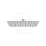 250Mm 10 Inch Stainless Steel 304 Chrome Super-Slim Square Rainfall Shower Head Heads