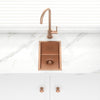 Stainless Steel Kitchen Sink 250mm Rose Gold