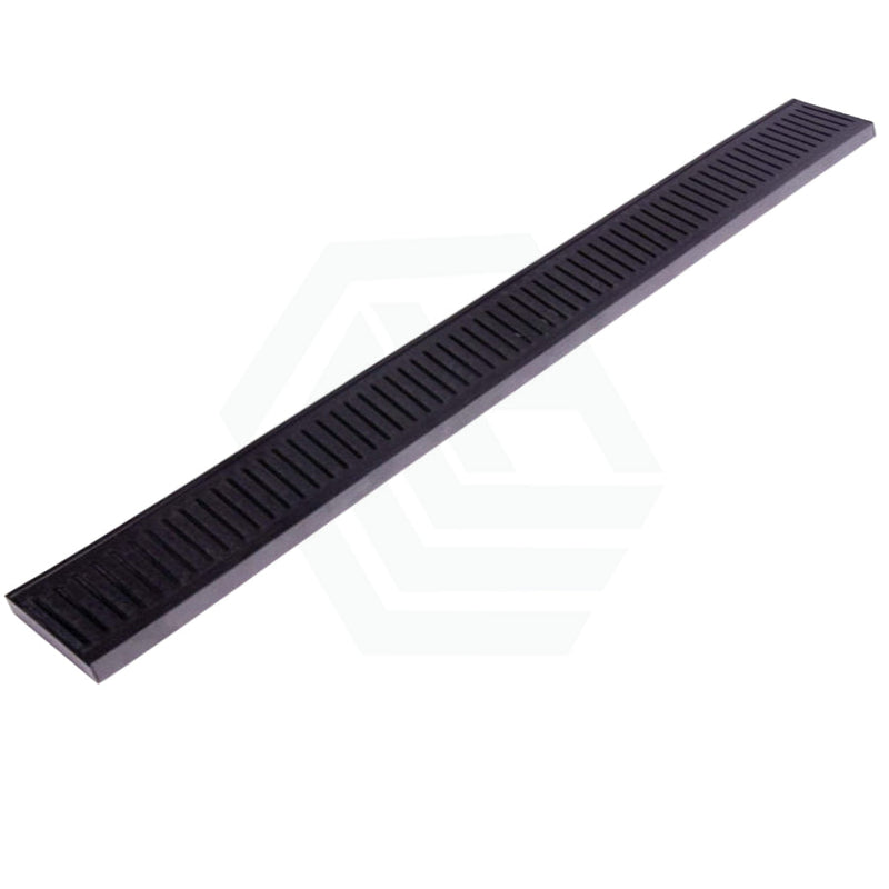 300-2000Mm Lauxes Black Shower Grate Drain Any Size Indoor Aluminium Midnight Drains & Grates