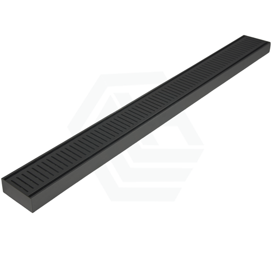 300-2000Mm Lauxes Midnight Black Shower Grate Drain Aluminium Next Generation 35 Any Size Indoor