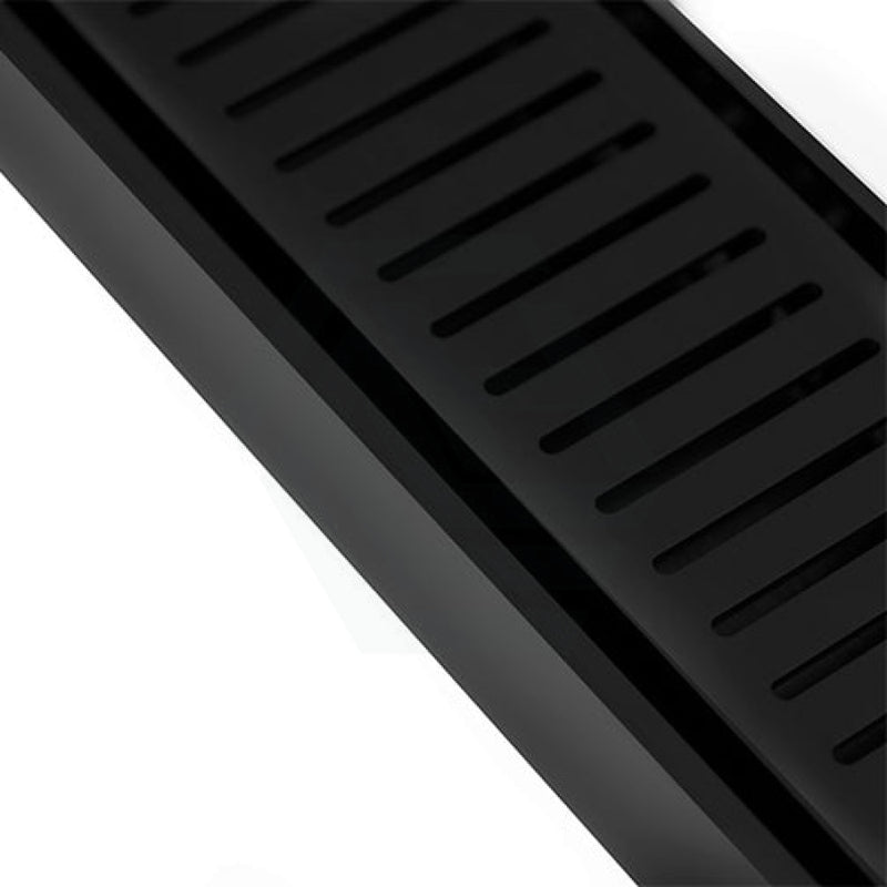 300-2000Mm Lauxes Midnight Black Shower Grate Drain Aluminium Next Generation 35 Any Size Indoor