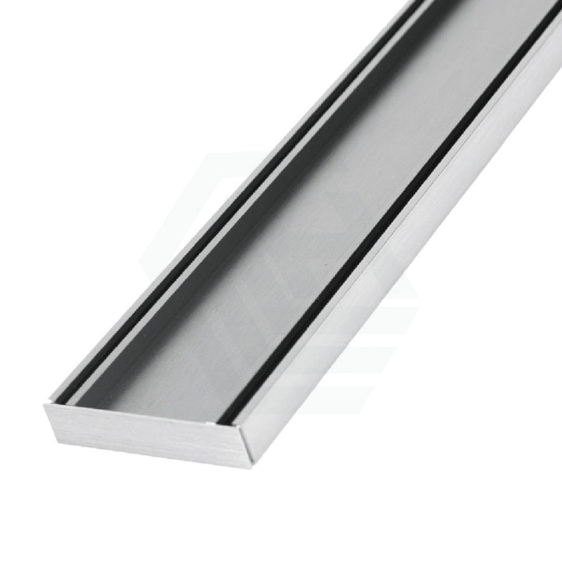 300-2000X100X21Mm Lauxes Aluminium Slimline Tile Insert Shower Pool Drain Silver Drains & Grates