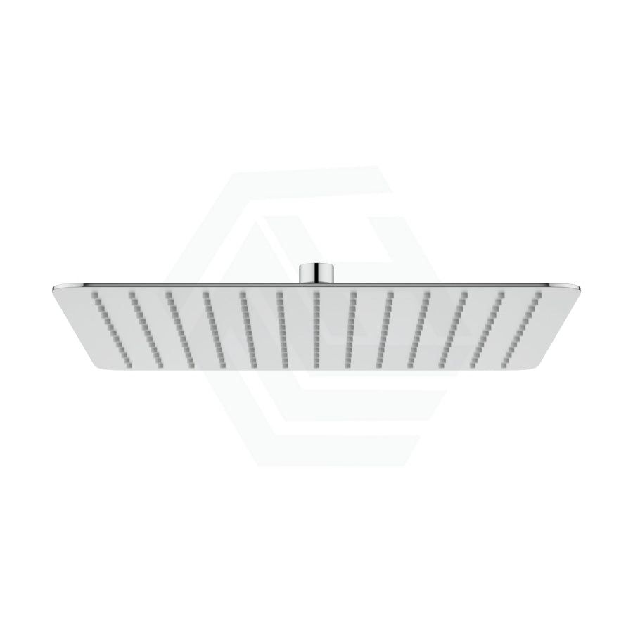 300Mm 12 Inch Stainless Steel 304 Chrome Surface Super - Slim Square Rainfall Shower Head Heads