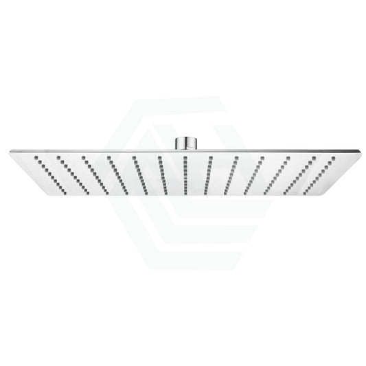 300Mm 12 Inch Stainless Steel 304 Chrome Surface Super-Slim Square Rainfall Shower Head