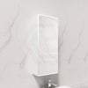 300/450/600/750/900/1200/1500Mm Wall Hung Mdf Shaving Cabinet White Bevel Mirror For Bathroom