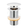 Pop Up Waste With Adapter No Overflow Mushroom Chrome