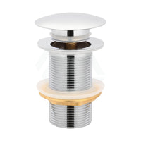 Pop Up Waste With Adapter No Overflow Mushroom Chrome