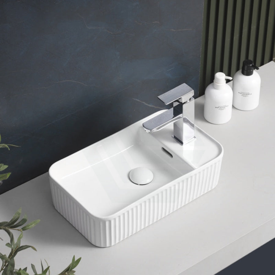 360mm Above Counter Basin Ceramic White Tap Hole MyHomeware 360mm-above-counter-basin-ceramic-white-tap-hole-myhomeware