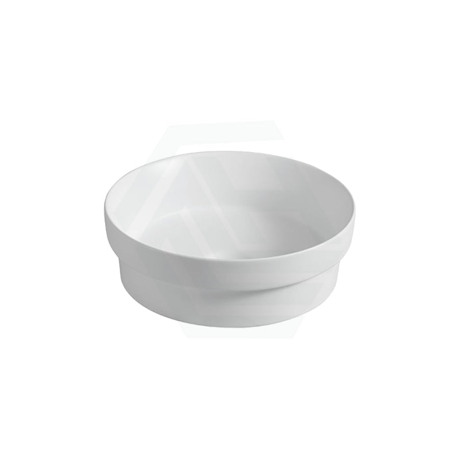 360X360X115Mm Matt White Ceramic Drop In Basin Round Inset Wash Basins