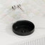 360X360X120Mm Round Ceramic Inset Basin Matt Black Basins