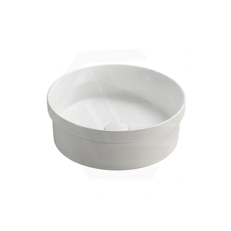 360X360X120Mm Round Matt White Semi Recessed Ceramic Basin Semi-Recessed Basins