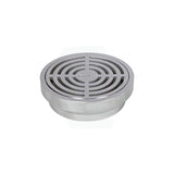3Monkeez 112Mm Round Drop In Floor Waste (Suits 100Mm Pipe) 304 Grade Stainless Steel Wastes