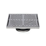 3Monkeez 200Mm Square Floor Waste (Suits 100Mm Pipe) (Heel Proof) 304 Grade Stainless Steel Wastes