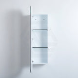 400X1500mm Wall Hung Pvc Shaving Cabinet Matt White Finish Pencil Mirror For Bathroom