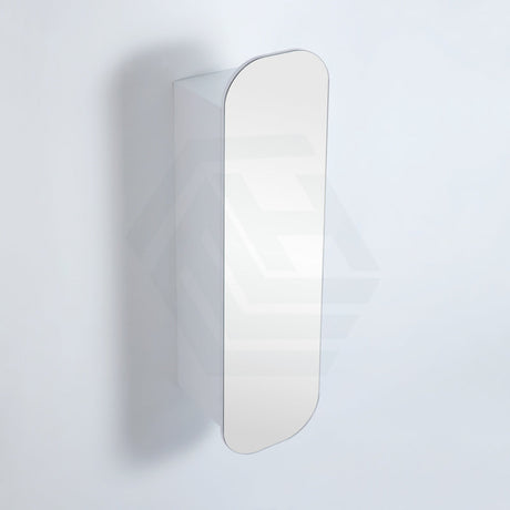 400X1500mm Wall Hung Pvc Shaving Cabinet Matt White Finish Pencil Mirror For Bathroom