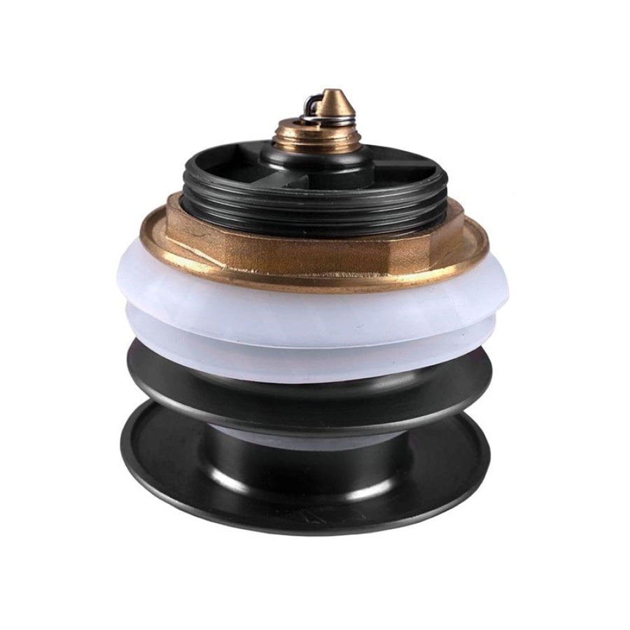 40Mm Matt Black Mushroom Solid Brass Bathtub Pop Up Waste Drain No Overflow Wastes