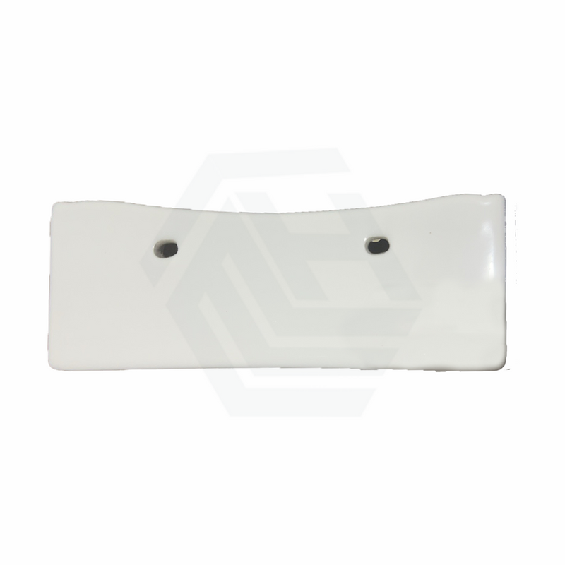 410X420X130Mm Above Counter / Wall Hung Rectangle Gloss White Ceramic Basin One Tap Hole Basins