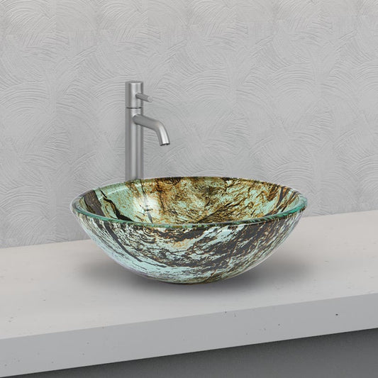 Above Counter Basin Glass Round