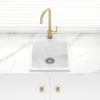 430X460X200Mm Carysil White Single Bowl Granite Kitchen/laundry Sink Top/under Mount Kitchen