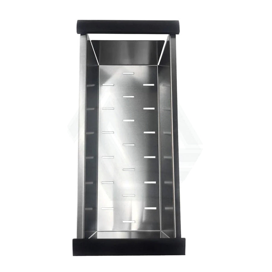 440mm Square Stainless Steel Colander for Kitchen Sink Strainer Wastes
