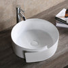 Above Counter Basin Special Shape Ceramic Gloss White