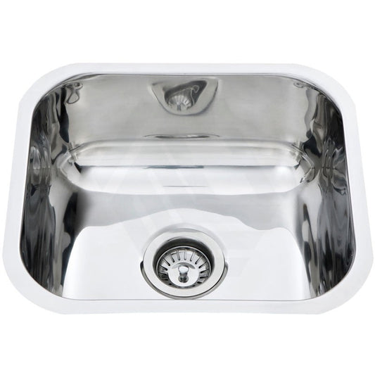 445X355Mm Stainless Steel Undermount Single Bowl Sink Rose Gold Kitchen Sinks