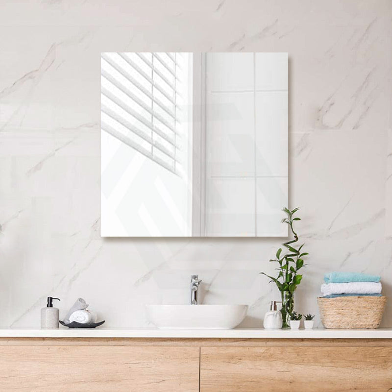 450/600/750/900/1200/1500Mm Bathroom Mirror Pencil Edge Rectangle Square Wall Mounted Vertical Or
