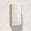 450/600/750/900/1200/1500Mm Bathroom Wall Hung Mdf Pencil Edge Shaving Cabinet Multi-Colour Cabinets