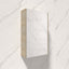 450/600/750/900/1200/1500Mm Bathroom Wall Hung Mdf Pencil Edge Shaving Cabinet Multi-Colour Cabinets
