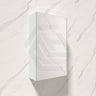450/600/750/900/1200/1500mm Gloss White Mdf Pencil Edge Wall Hung Shaving Cabinet Cabinets