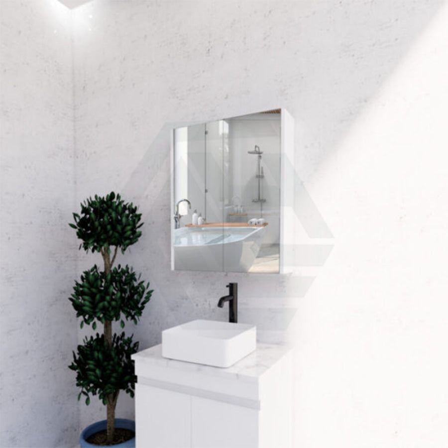 450/600/750/900/1200/1500mm Wall Hung Mdf Shaving Cabinet White Pencil Mirror For Bathroom Cabinets
