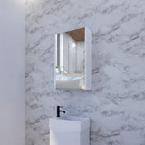 450/600/750/900/1200/1500mm Gloss White Mdf Pencil Edge Wall Hung Shaving Cabinet Cabinets